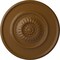 Ekena Millwork Wigan Ceiling Medallion, Hand-Painted Smokey Topaz, 29 3/4"OD x 1 1/2"P CM29WGSTF - alternate 1